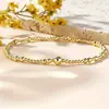 Pulsera de Abalorios Hecha a Mano, Estilo Bohemio de Moda, Set de Tres Piezas, Joyería Elegante Apilable para Mujeres