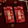 Sobres Rojos de Boda Estilo Nuevo, Bolsas de Sobres Rojos de Boda de Alta Gama con Palabras Felices, Universales para Bodas, Paquetes Rojos Estilo Chino con Palabras Felices, Venta al por Mayor de Fábrica
