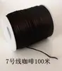Nó Chinês Arame Nº 5 Nº 7 Pulseira Corda Vermelha Corda Trançada Corda Trançada diy Pingente Artesanal Cordão Frete Grátis