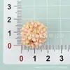 Cuentas de Arcilla Suave con Diamantes de Imitación para Trabajo Pesado Transfronterizo, Bola de Diamante, Bola de Flor, Agujero Recto, Accesorios para Bolígrafos de Cuentas, Cadena para Teléfono, Llavero, Collar