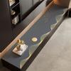 Mantel largo de estilo moderno para mueble de TV, ligero y de alta gama, para zapatero, aparador, encimera y protección.