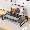 Soporte elevador de computadora organizador de escritorio base de enfriamiento para portátil estante artefacto para oficina y dormitorio bandeja para teclado