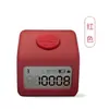 Todo Tipo de Tres Mil Contador Electrónico Pantalla Digital Recargable Anillo Tipo Pulsación de Dedo Luminoso Mini Contador de Clic