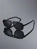 Gafas de sol de montura grande y doble puente, nuevo estilo europeo y americano, protección solar, modernas y a la moda, más vendidas transfronterizas, gafas de sol versátiles y únicas
