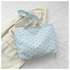Moderna Bolso de mano grande versátil de estilo coreano nuevo para mujer Bolsa de maquillaje de celebridad de Internet Bolso de hombro cruzado