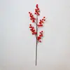 Flores Artificiais Douradas Flores de Véspera de Ano Novo Casamento Atacado Balde de Bênçãos Folhas Douradas DIY Flores Artificiais Transfronteiriças Decorações de Ano Novo para Casa