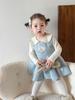 Ropa para Niñas, Otoño 2025 Vestido de Princesa, Vestido sin Mangas para Bebé, Vestido Formal para Niña de un Año