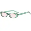 Óculos de Sol Personalizados Novo Cat-Eye 2026, Fashionable e High-End Y2K Óculos de Sol de Proteção Solar Oval, Atacado Transfronteiriço