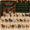 Calendario de Adviento Dachshund 2026 Navidad Adviento Colgante de Dachshund Caja de Regalo Festiva