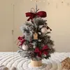 Adornos para Árbol de Navidad Escritorio Navideño Árbol de Navidad Navidad DIY Set de Árbol de Navidad Pequeño Venta al por Mayor en Stock Q2