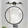 Luces para espejo de baño estilo nórdico, luces minimalistas para tocador de baño, luces para tocador, luces para maquillaje, luces para espejo de baño, estilo Guangdong