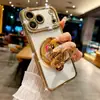 Adecuado para funda de teléfono Apple 17 Pro Max, Nuevo iPhone 16 de gama alta, Te trae riqueza inmediatamente, Soporte giratorio, Lujoso