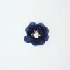 Transfronterizo DIY Hecho a Mano Tela Floral Cinta de Satén Flor Pequeña Materiales de Accesorios Semiterminados para Adornos para el Cabello y Adornos para Zapatos con Tejido de Pedrería
