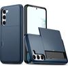 Comercio Exterior Funda para Teléfono Móvil Samsung S23 S21FE Billetera con Tarjetero Deslizante S25Plus Cubierta Protectora de Almacenamiento Resistente a Caídas