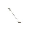 Cuchara dosificadora de acero inoxidable de múltiples especificaciones, operada por el fabricante, 25 cm, cuchara medidora de cabeza única, doble cabeza, plato cuadrado, material 304, engrosada