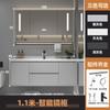 Gabinete de Baño Cerámico Lavabo Todo en Uno Combinación de Gabinete Lavabo 40CM de Ancho Nuevo Estilo Baño Gabinete de Baño Lavabo