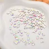 Diamante con forma de color AB transfronterizo, destello de caballo, ojo de caballo, gota de agua, diamante de fondo plano, broca para uñas, broca mezclada, joyería para uñas al por mayor