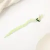 Pente de cabelo estilo antigo com toque de alta qualidade, novo pente de cabelo estilo chinês para coque, ornamento de cabeça balançante estilo nacional minimalista moderno, elegante pente de cabelo