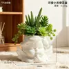 Adornos de Maceta de Pequeño Ángel Nórdico, Decoraciones de Escritorio para Sala de Estar, Muebles Blandos para Oficina y Hogar, Adornos de Maceta para Plantas Verdes