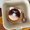 Monedero de Felpa con Forma de Comida, Muñeco Lindo, Bolsa para Auriculares, Portatarjetas, Bolsa de Felpa de Dibujos Animados, Accesorios Colgantes