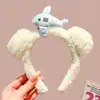 Diadema de Felpa Linda Otoño Invierno para Niños Dulce Dibujo Animado Domador de Cabello Diadema Estilo Coreano Exquisito Pasador para el Cabello Goma para el Cabello Accesorios para el Cabello