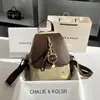 Mochila Casual de Grande Capacidade Retro Dropshipping Nova 2025 Mochila de Cor Contrastante de Alta Qualidade Atacado