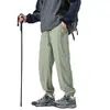 Nuevos Pantalones Casuales Primavera y Verano 2025 Ropa de Montañismo Acampada Senderismo Traje de Carrera para Pareja Pantalones de Seda Helada