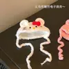 Gorro con Capucha de Peluche Hecho a Mano 13cm Oso Autocrítico Gorro Original Muñeco de Dibujos Animados Accesorios de Ganchillo Muñeca Decorativa Ropa para Muñeca