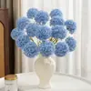Flores de Hortensia Artificiales, Flores de Bola de Cebolla, Decoración Nórdica para el Hogar Estilo Ins, Flores de Plástico de Diente de León, Arreglos Florales, Materiales Florales