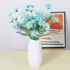 Simulação de 5 Cabeças de Margaridas Pequenas, Cosmos, Gérbera, Decoração Floral para Casamento e Casa, Flores Artificiais, Venda Direta da Fábrica