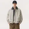 Roupas Masculinas Fengshe / Jaqueta Masculina Vintage de Retalhos Xadrez, Caimento Solto, Nova Coleção de Primavera, Marca Tendência