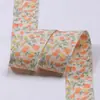Cinta de Gasa Floral Pequeña Fresca Lazo DIY Accesorios para el Cabello Ropa Sombreros Zapatos Bolsas Accesorios Cinturón con Estampado Floral
