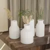 Flor de Amapola Jarrón Adorno Molde de Silicona DIY Yeso Jarrón Creativo Hecho a Mano Espejo Cristal Resina Molde
