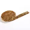 Corrente de Strass DIY Tiras de Strass AB com Suporte Adesivo Telas com Strass AB Strass Hotfix para Vestidos de Noiva Vestidos de Madrinha Cintos Acessórios Strass Hotfix Strass AB