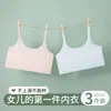 Roupas Íntimas Infantis Fase 7-12 Anos Meninas Período de Desenvolvimento do Seio Meninas do Ensino Fundamental Camisola Respirável Antibacteriana