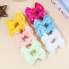 Accesorios para el Cabello de Bebé Europeos y Americanos, Dulces Pinzas para el Cabello con Lazo de Perlas, Pasadores para el Cabello de Niños, Pinzas de Pico de Pato Mini de Doble Capa Multicolor