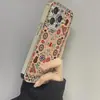 Tótem Estilo Retro Adecuado para Apple 17Promax Elegante 16 Estilo Nuevo 15 Funda para Teléfono Móvil Iphone13 Espejo Creativo