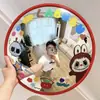 Check-In con FotoEspejo de Gran Ángulo para Interiores, Espejo Convexo, Adorno Decorativo Hecho a Mano DIY para Fotografía, Otros Estilos para Fotos de Cumpleaños