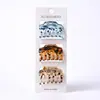 Pinza para el Cabello de Forma Convexa Mediana de 4 cm, Elegante Clip Transparente con Estampado de Leopardo para Mujer, Versátil Pinza para el Cabello Lateral de Media Recogida, Accesorios para el Cabello Transfronterizos