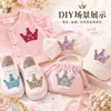 Patches de Tecido com Glitter de Coroa Transfronteiriços Patches de Coroa de Princesa Roupas Sapatos Chapéus Acessórios de Cabelo DIY Materiais Decorativos Artesanais Acessórios