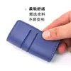 Porta-Cartão de Visita Multifuncional Ultra-Fino de Couro PU Desmagnetizador para Cartões de Crédito/Débito, Identidade, Foto de Cartão Holder de Cartões