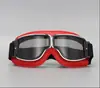 Espelho de Guidão de Motocicleta Óculos Retro Estilo Harley à Prova de Vento Areia Veículo Elétrico Capacete Meio Capacete Respirável e Seguro