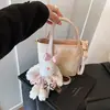 Bolsas Pequeñas Populares de Color Contrastante para Mujer de Este Año, Bolsos Nuevos 2025, Bolsos Cruzados Versátiles, Bolsos de Cubo de Mano de Moda para Viajes y Trabajo para Mujer
