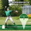 Amazon Alfombrilla de Entrenamiento de Bateo para Niños Béisbol Deportes Alfombrilla Antideslizante para Piso Exterior Alfombrilla de Práctica de Lanzador de Softbol Venta al por Mayor