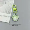 Llavero colgante de resina con forma de pata de gato para mochilas, cajas, paraguas, decoración del neceser de la mejor amiga y colgantes con temática de insectos