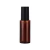 Em Estoque Frasco Spray 100ml Plástico Spray Frasco Vazio 200ml Âmbar Tipo Pressão Frasco Dosador de Loção Cosmético Frasco Vazio