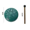 Mini tambor etéreo de acero al carbono de 3 pulgadas y 6 notas, tambor portátil de bolsillo para aliviar la ansiedad, instrumento de percusión de tambor etéreo para principiantes infantiles al por mayor