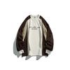 UNDREST Nuevo Sudadera de Primavera y Otoño para Hombre y Mujer Marca Trendy Cuello Redondo Pulóver Retro Combinación de Colores Top Deportivo de Nailon WT24