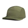 Sombrero de camping ligero de nailon resistente al desgarro de cinco paneles, secado rápido, ala suave, unisex, sombrero de camping ajustable para exteriores