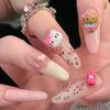 10 peças de olho de gato usando armadura armadura feita à mão armadura pré-fabricada estilo nacional adesivo de nail art armadura pronta removível estilo ins